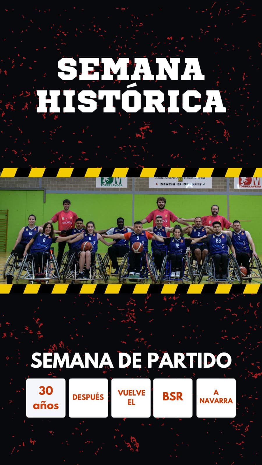 Baloncesto en Silla de Ruedas - Partido BSR Navarra vs Bilbao BSR en Pamplona